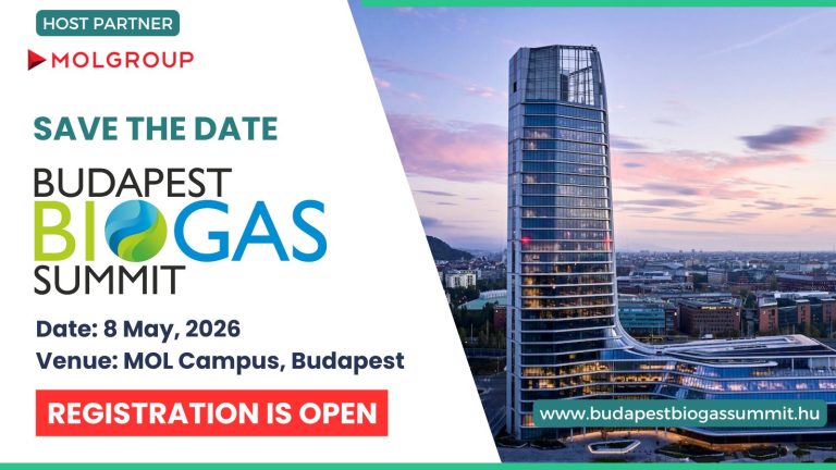 Beindul a biogázpiac – A szektor legfontosabb szereplői gyűlnek össze a második Budapest Biogas Summit-on