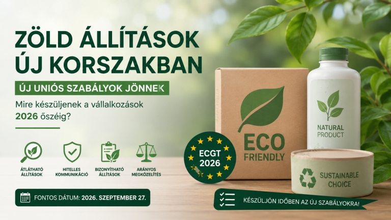 Már nem elég zöldnek látszani – az EU tisztázta a zöld állítások új szabályait