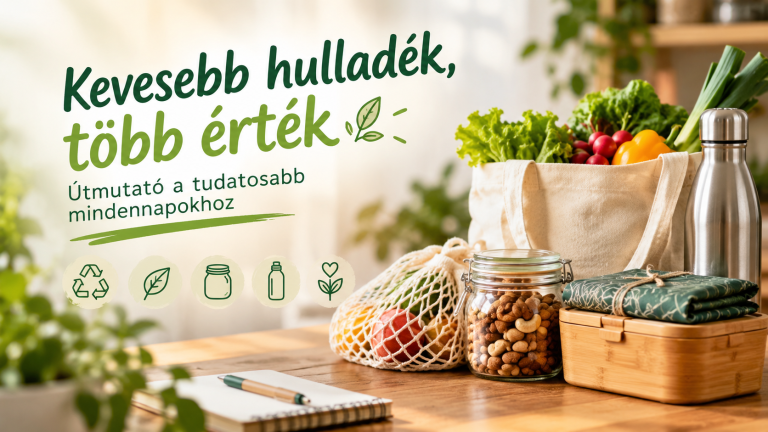 Kevesebb hulladék, több érték – útmutató a tudatosabb mindennapokhoz